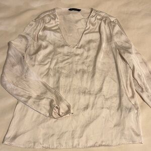 Banana Republic Cream Blouse